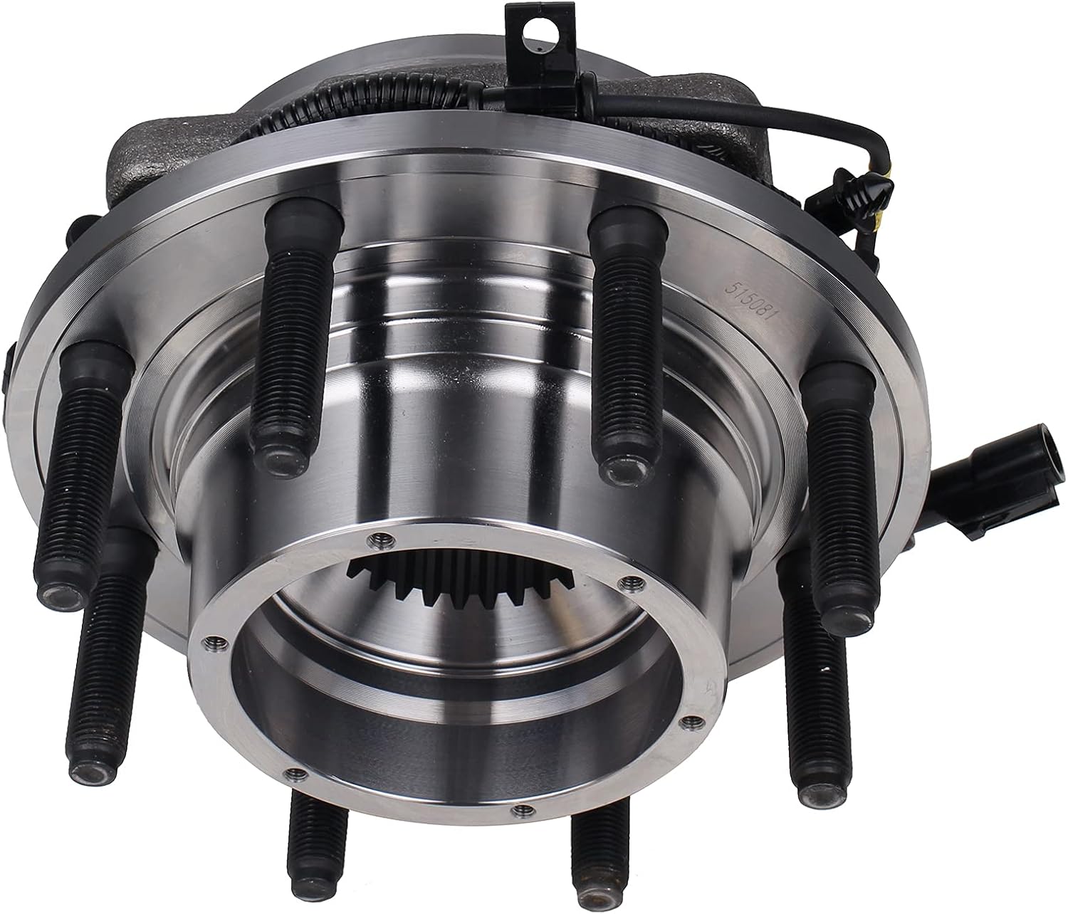 PAROD 515081 Front Wheel Bearing & Hub Assembly Compatible with 2005-2010 Ford F-250 Super Duty, Ford F-350 Super Duty SRW 8Lugs w/ABS